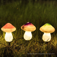 Outdoor Garden Pathway Decorative Lamp Lights Solar Mushroom String Led